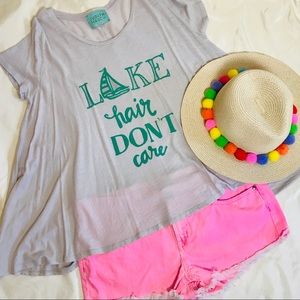 Judith March graphic tee- Lake Hair don’t …